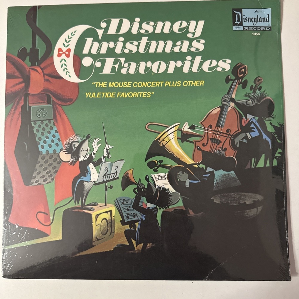 Disney Christmas Favorites The Mouse Concert Disneyland #1356 Sealed vinyl LP
